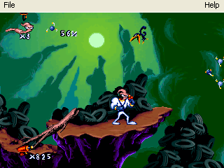 Jogos Antigos - EarthWorm Jim